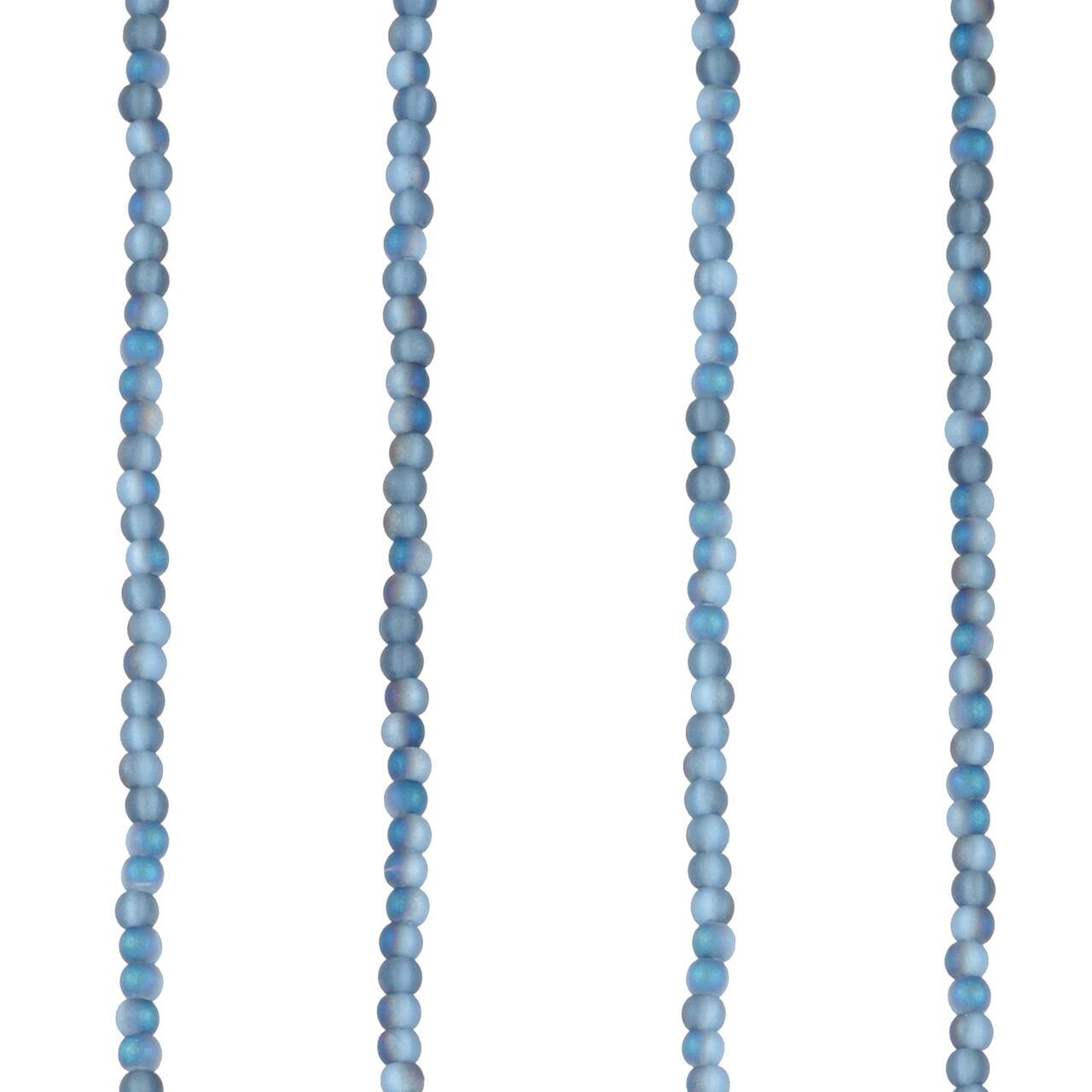 12 Pack: Glass Round Beads, 2.2mm by Bead Landing™